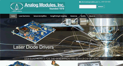 Desktop Screenshot of analogmodules.com