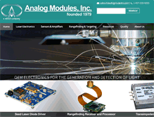 Tablet Screenshot of analogmodules.com